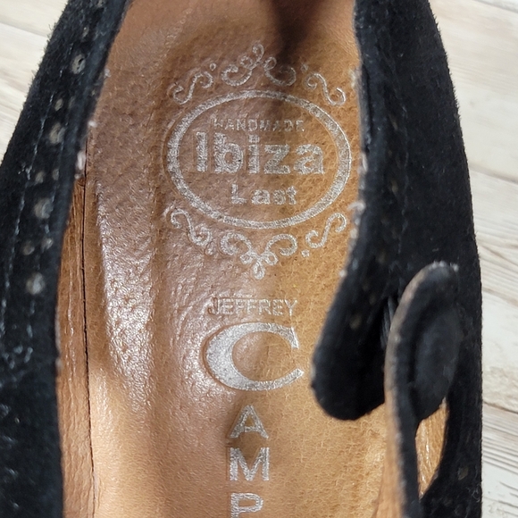 Jeffrey Campbell Leigh Wedges In Black Suede W US 7 - Picture 8 of 11